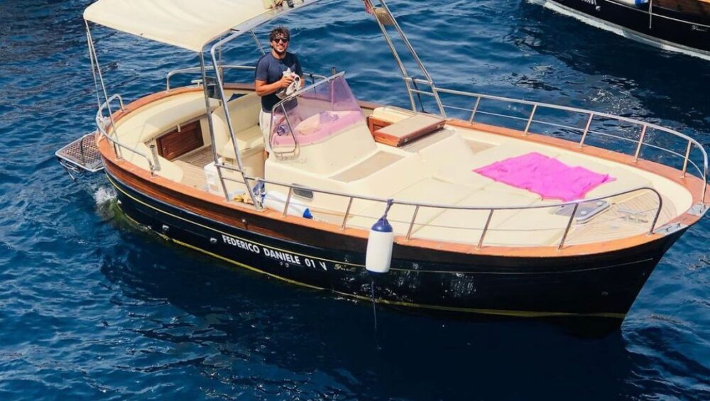 Capri Boat Shared Tour Small Group